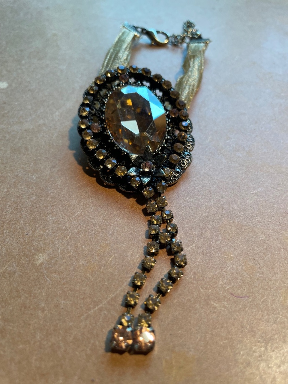 Imitation Topaz Bracelet